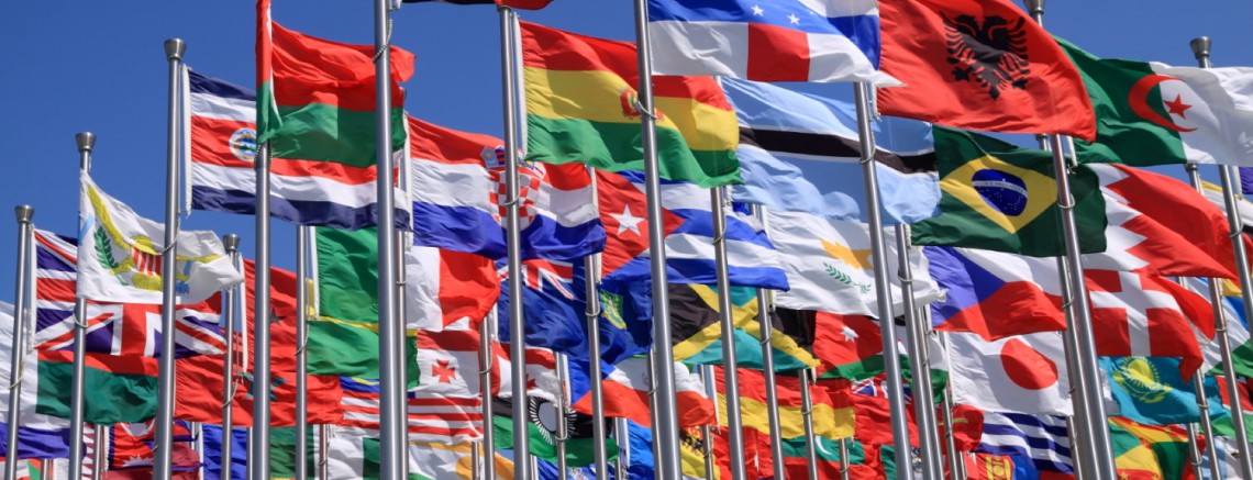 The world national flags